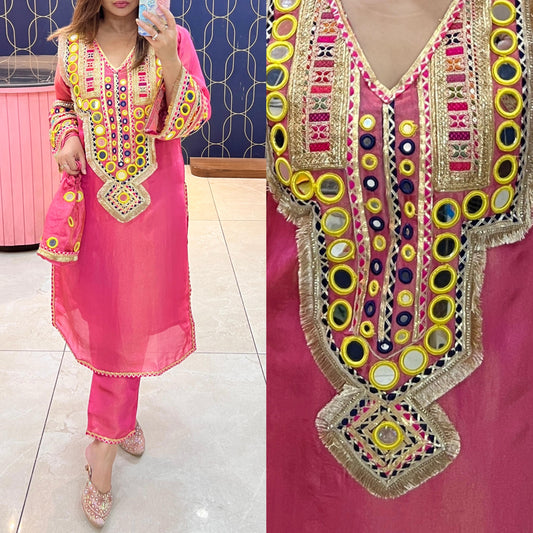 Tissue Shimmer Choga Set 1195