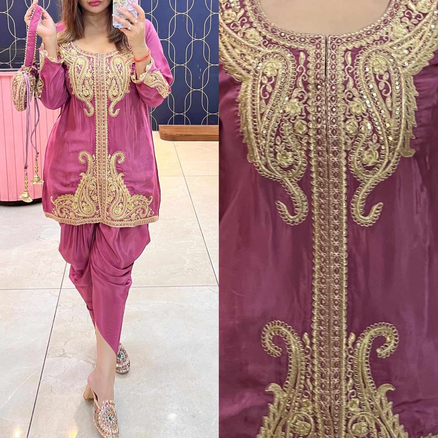 Designer wedding Sherwani Co-set 1298