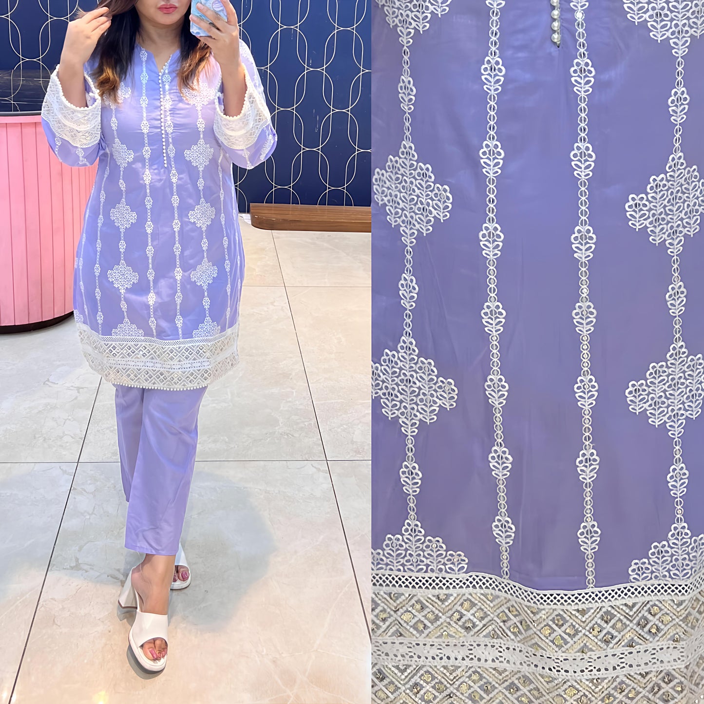 Cotton Fabric Co-set 3180