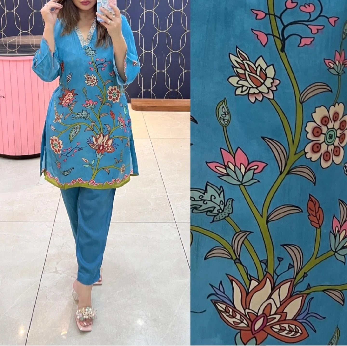 Pure Natural Crape Fabric Article 1406