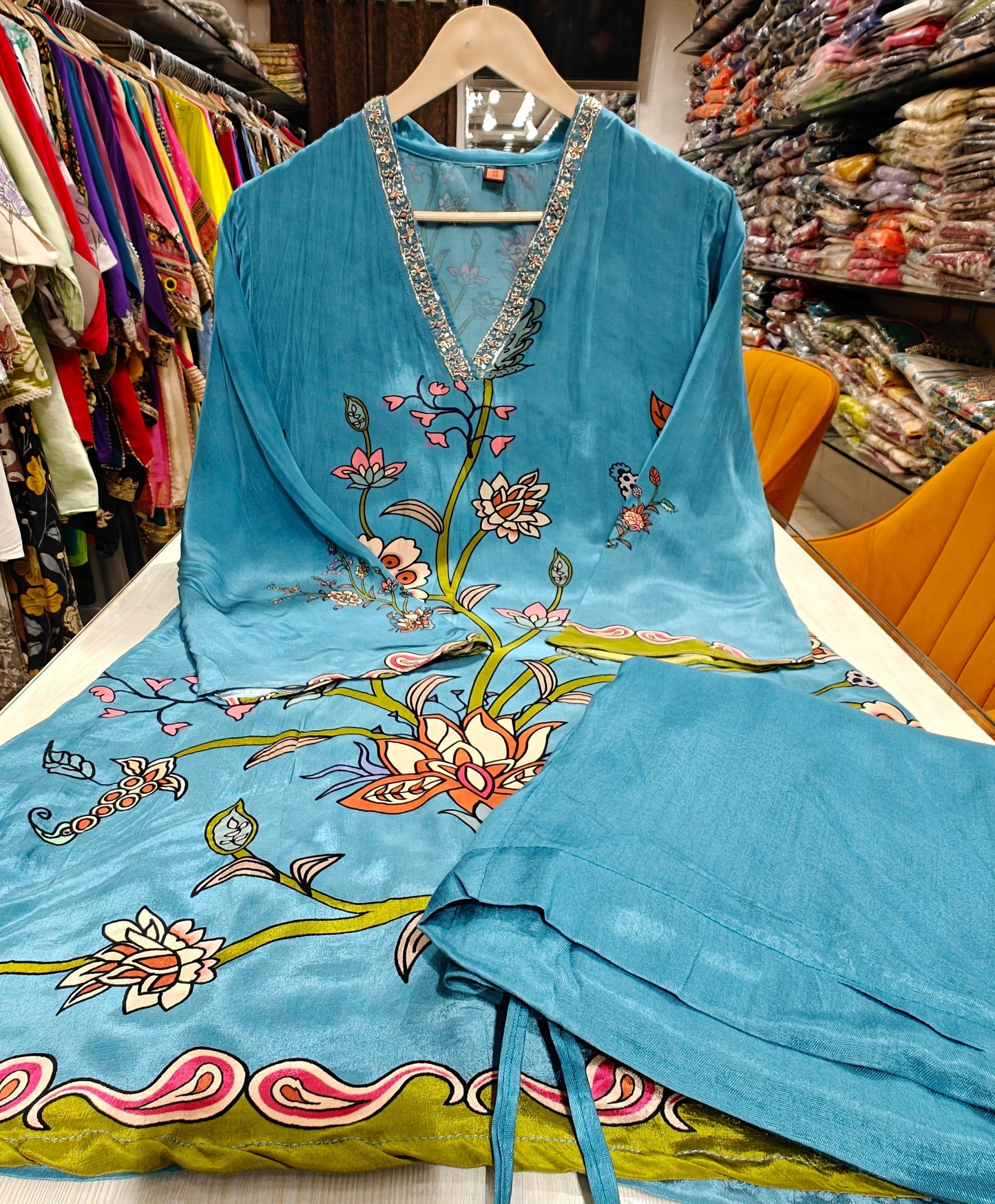 Pure Natural Crape Fabric Article 1406