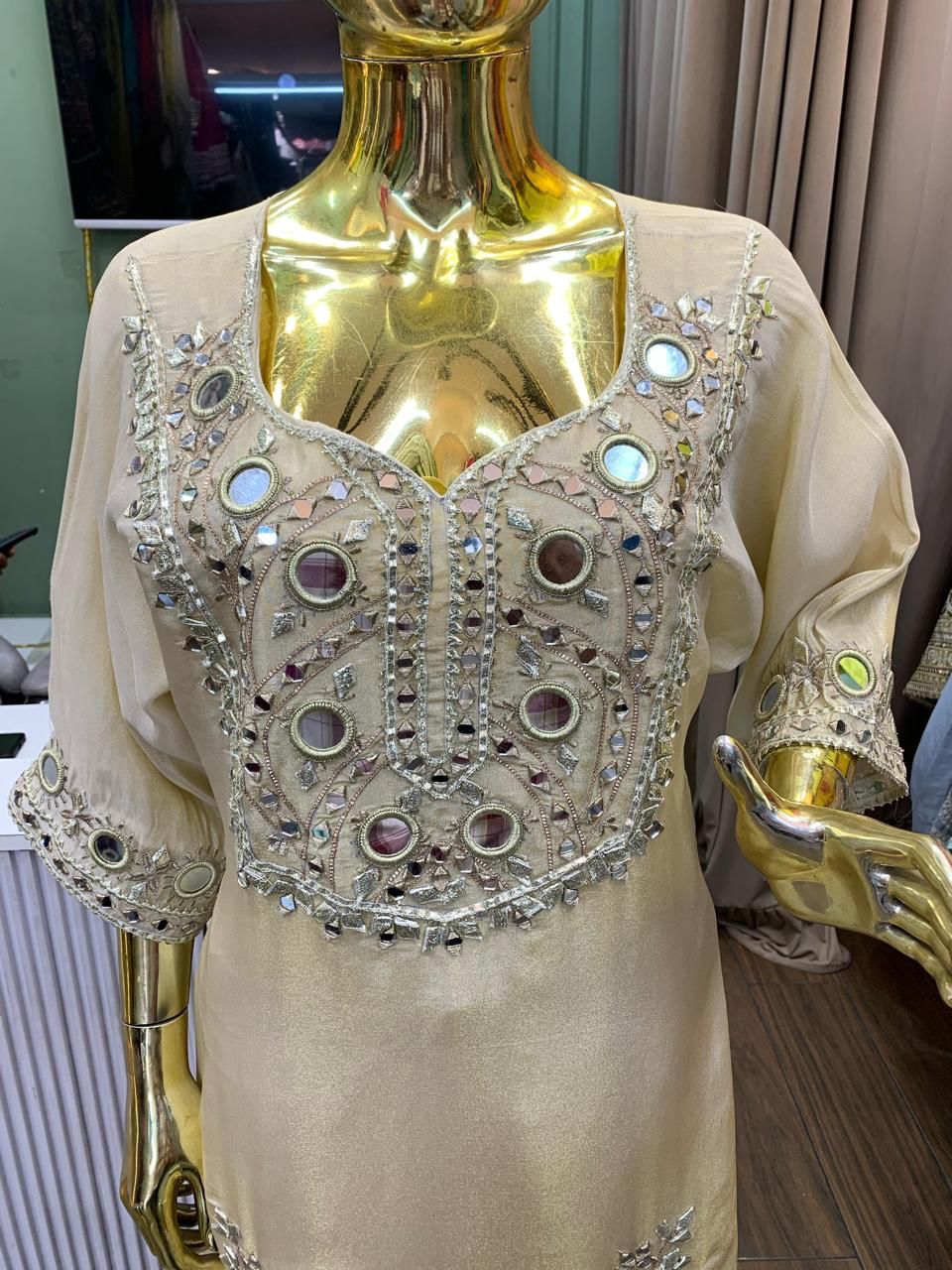 Tissue Shimmer Choga Set 1195