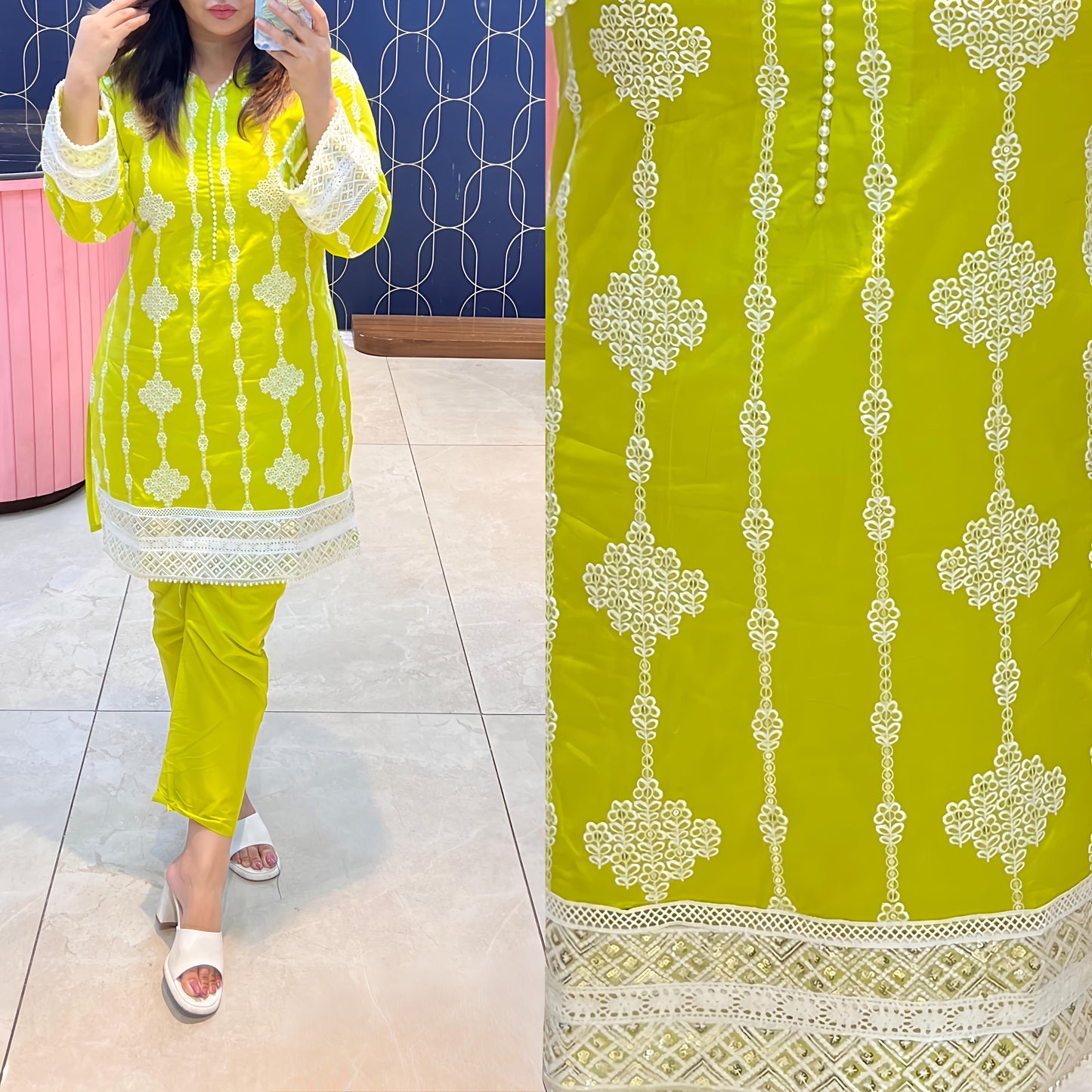 Cotton Fabric Co-set 3180