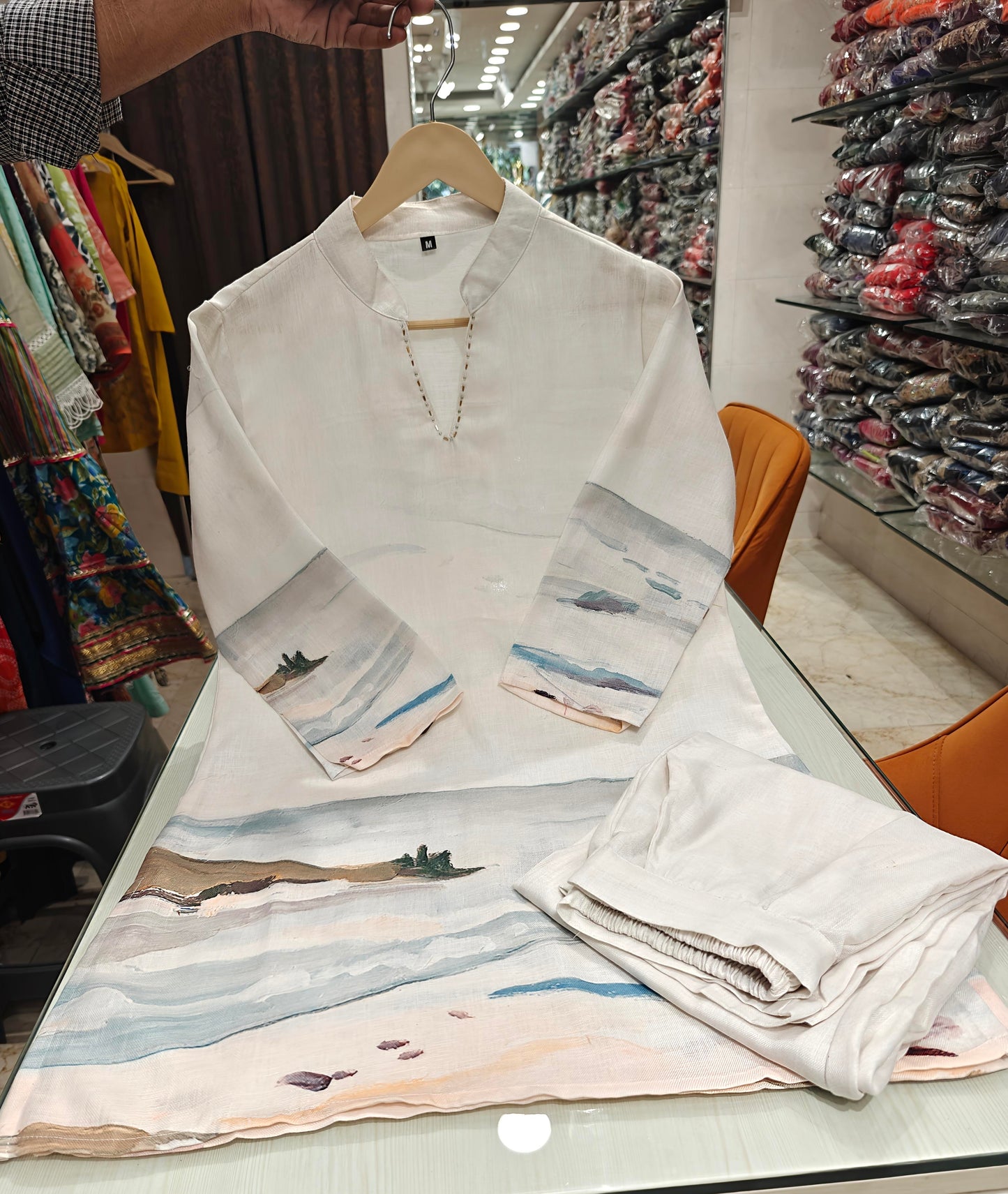 Pure cotton flex coord set - 1423