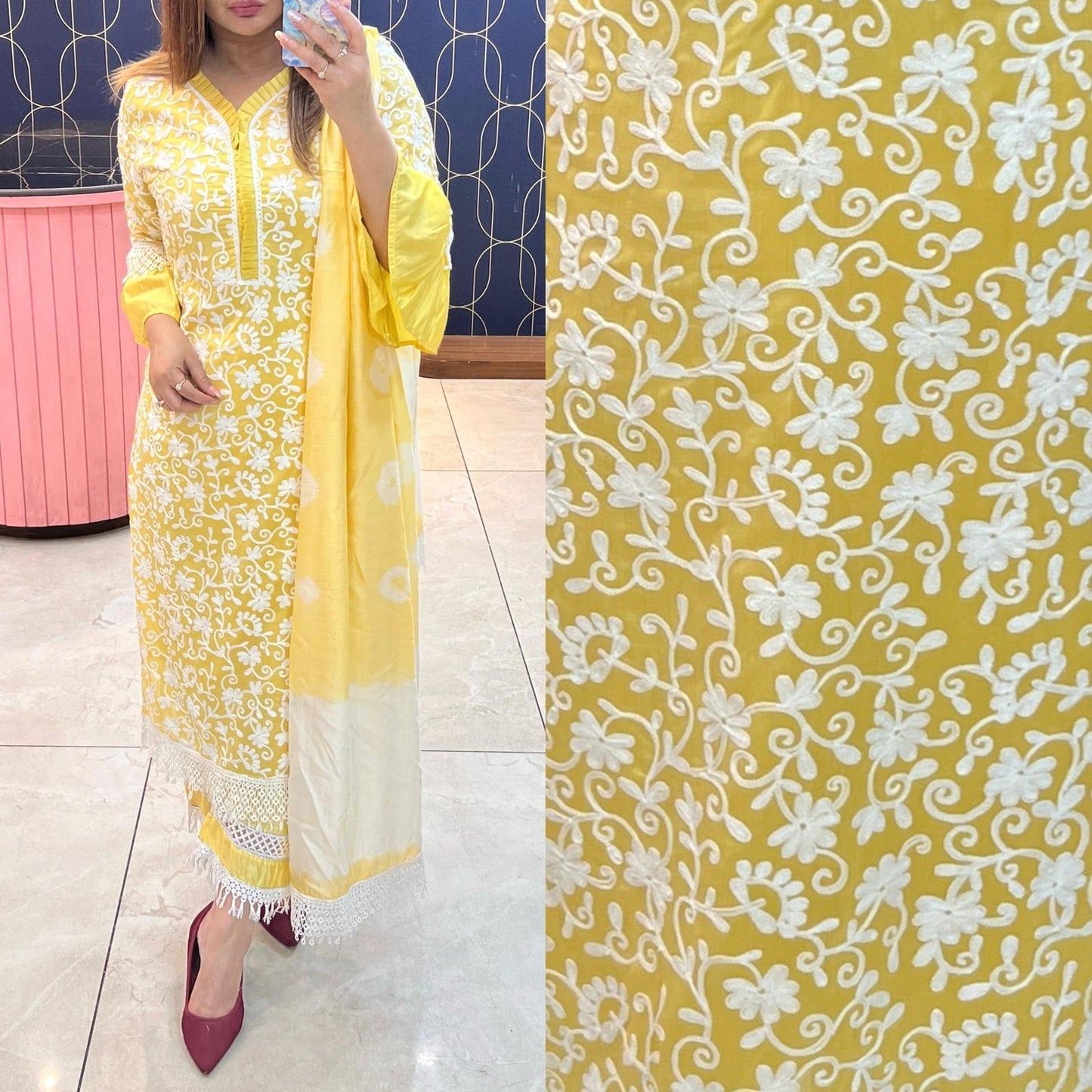 3pcs Pakistani  Suit with dupatta